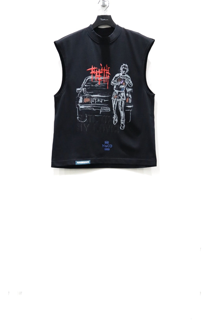 NAMESAKE  EVANS TERRY FOX TANK(EUPHORIC BLACK)