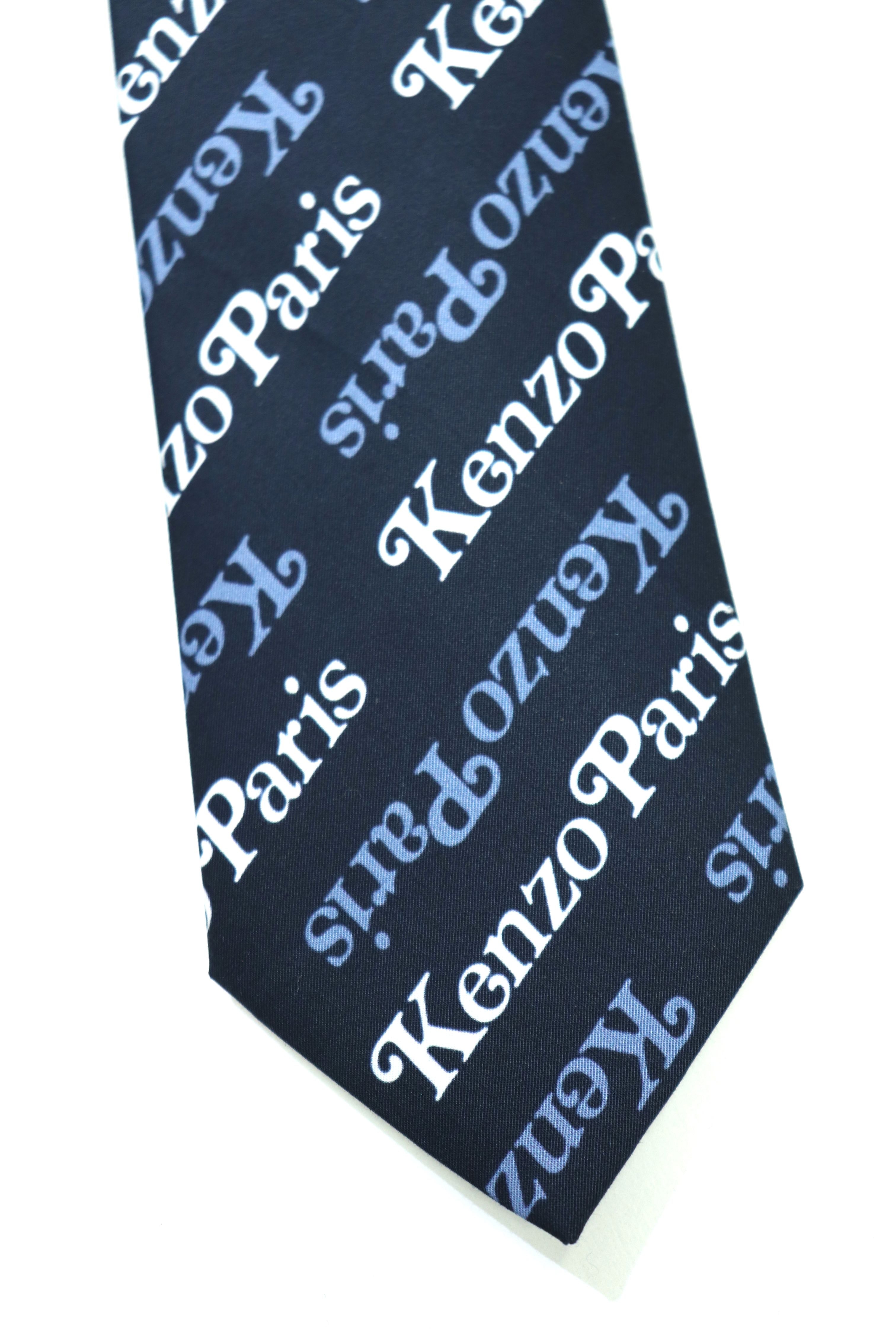KENZO(ケンゾー)のTIE MIDNIGHT BLUE(ネクタイ)の通販｜PALETTE art