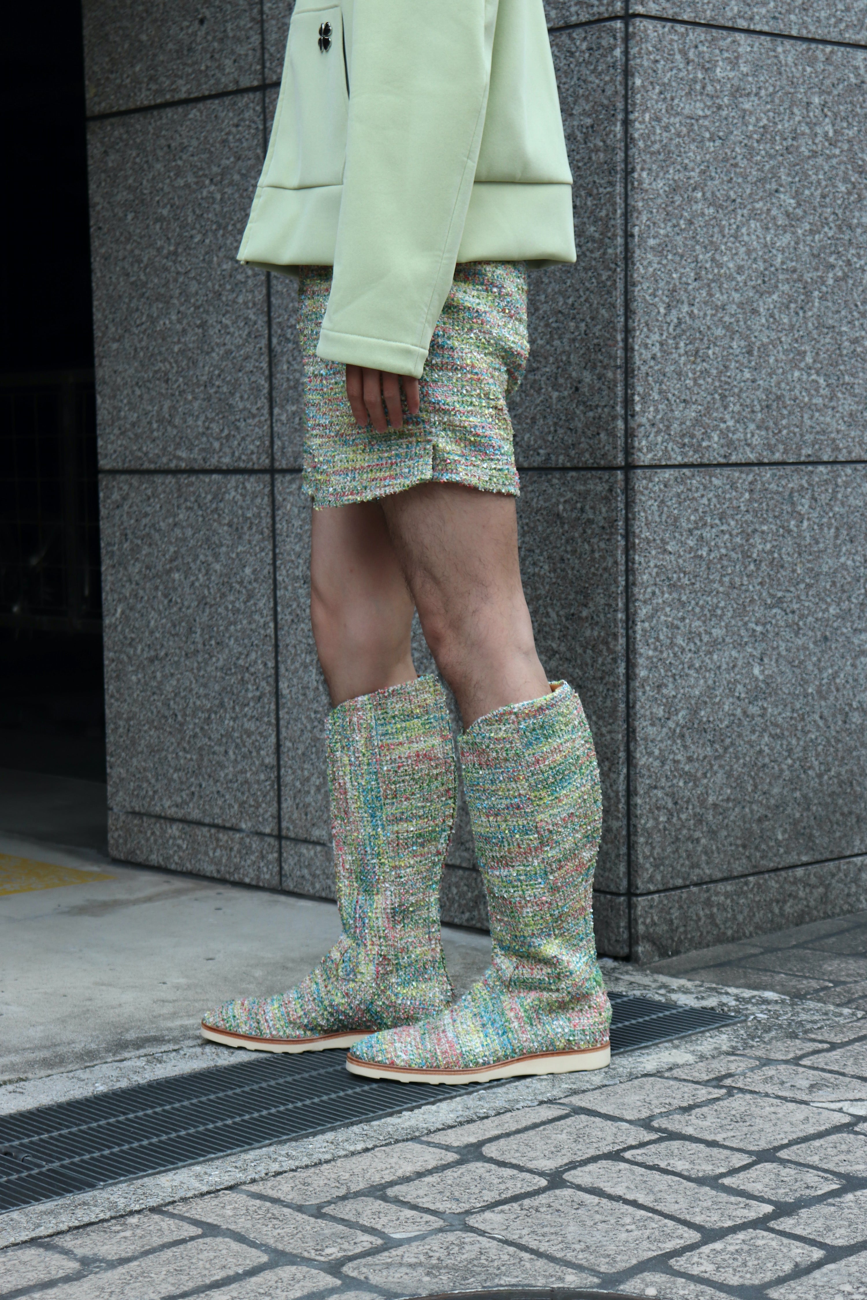 MASU(エムエーエスユー)のCANDY TWEED SHORTSの通販｜PALETTE art