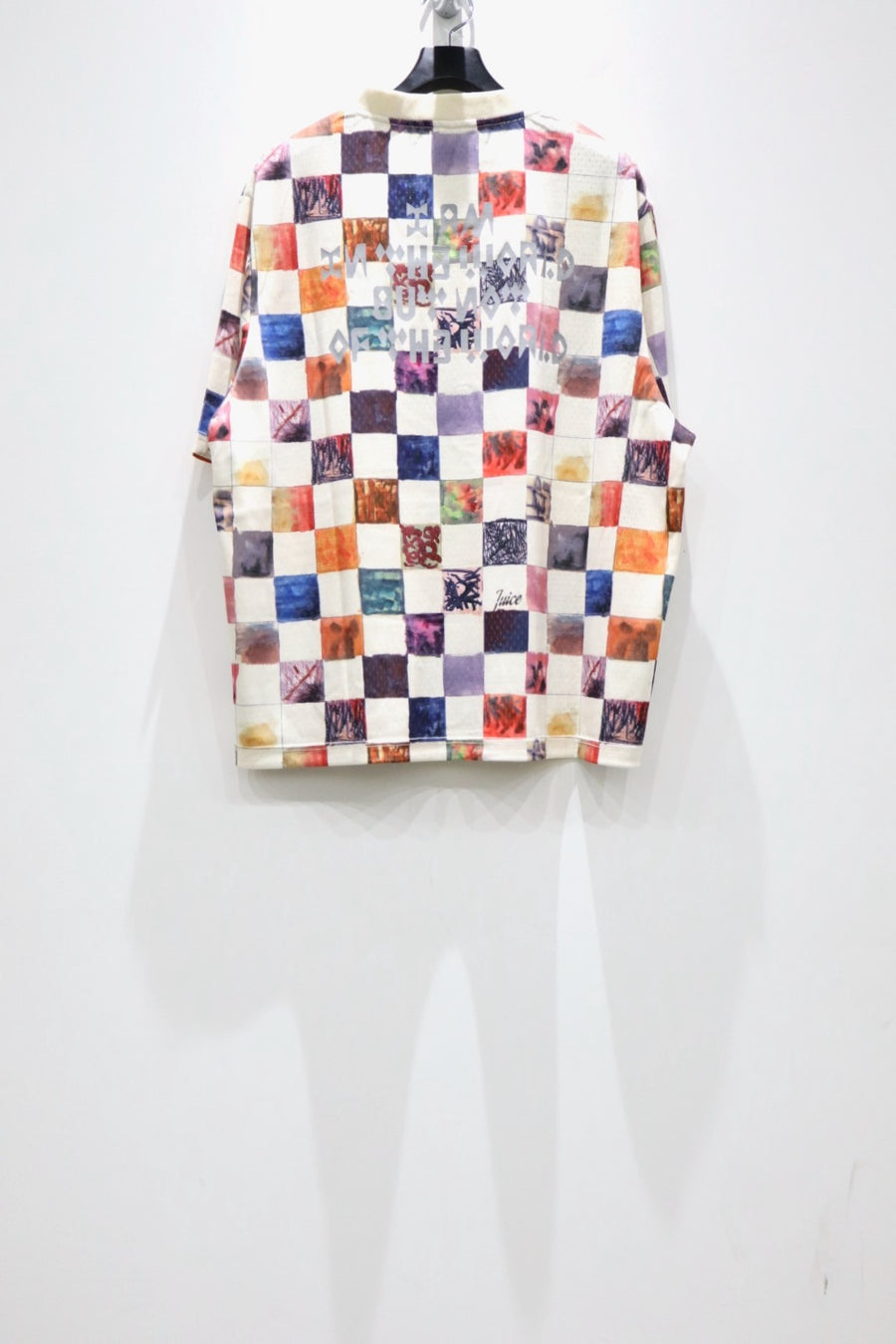 NAMESAKE  CHECKER BOARD SPORTS TOP