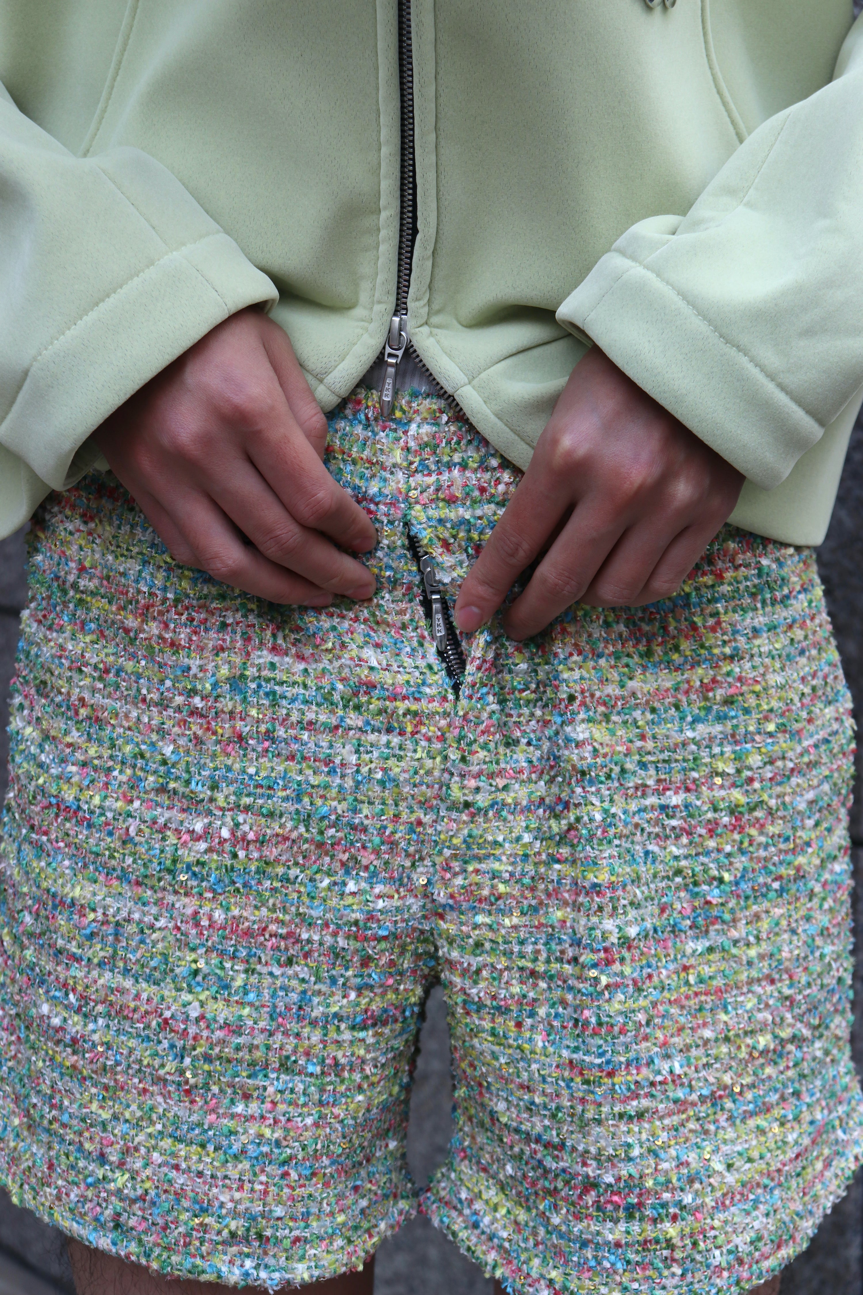 新品未使用　MASU エムエーエスユー　CANDY TWEED SHORTS MASU(エムエーエスユー)のCANDY TWEED SHORTSの通販｜PALETTE art