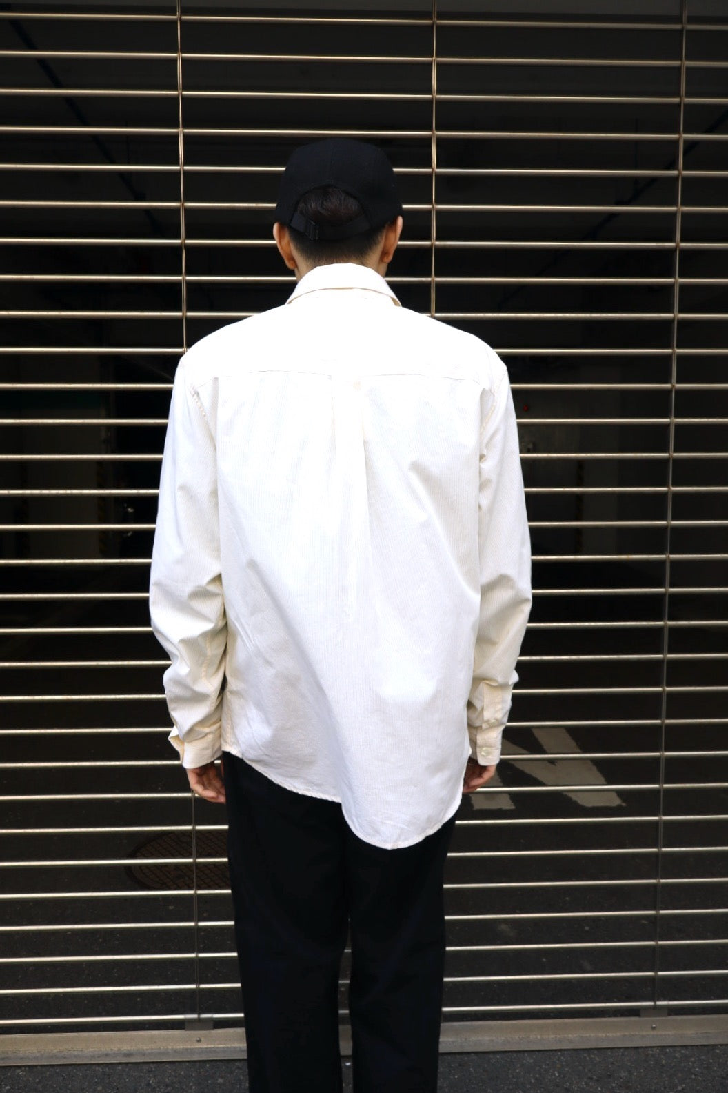 【美品】アナザーアスペクト ANOTHER ASPECT テンセルシャツ ANOTHER ASPECT(アナザー アスペクト)のANOTHER Shirt 4.0 YELLOW