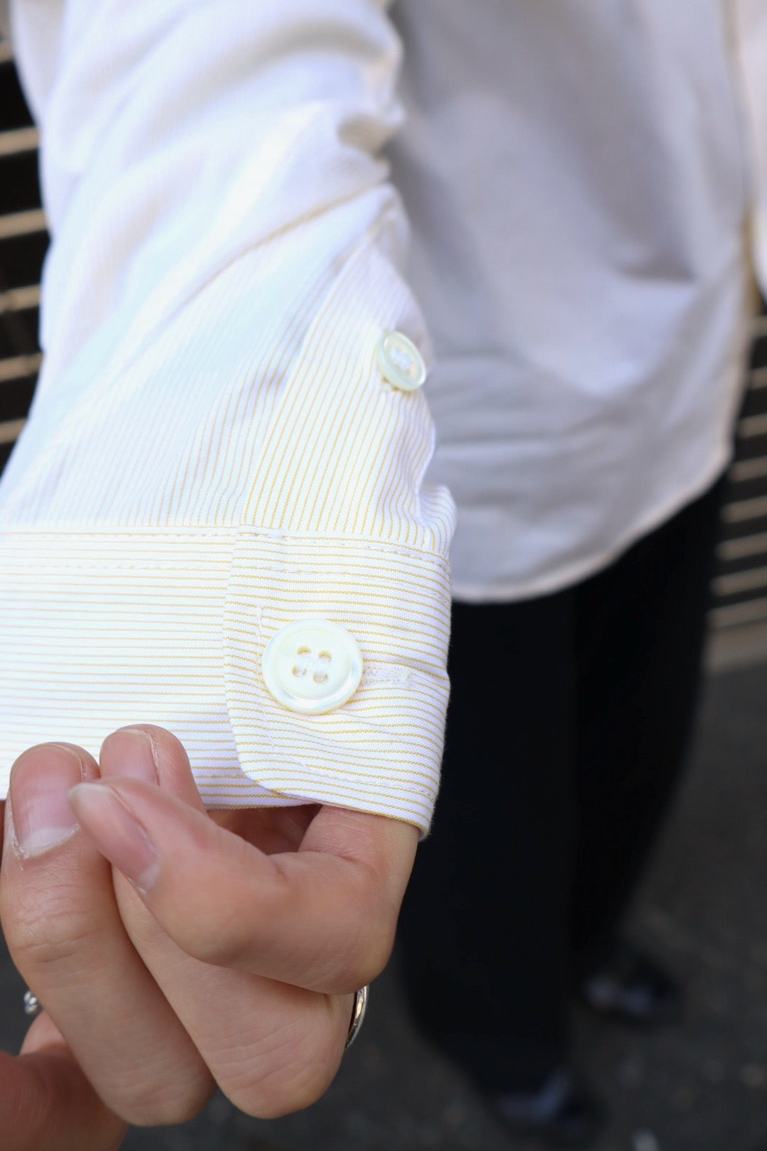 ANOTHER ASPECT(アナザー アスペクト)のANOTHER Shirt 4.0 YELLOW