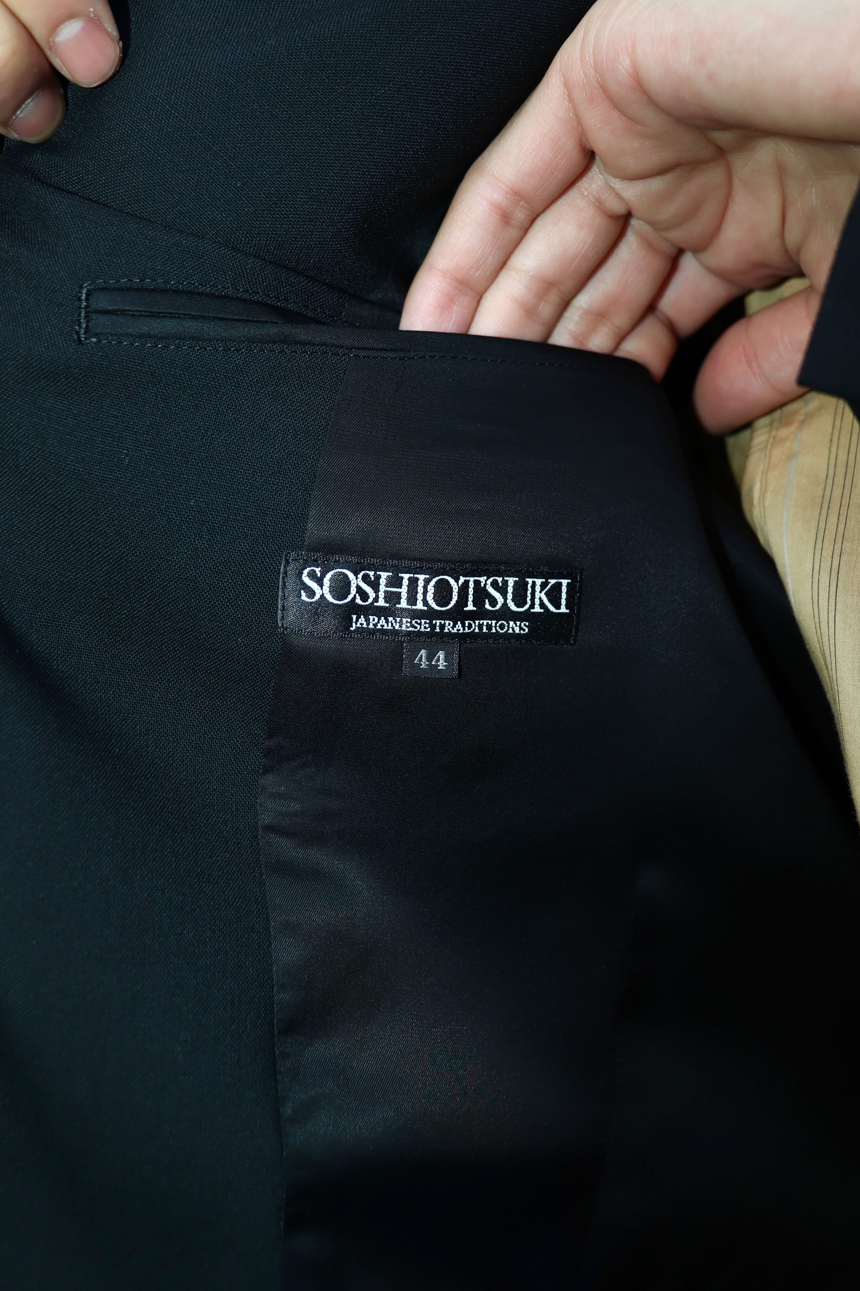 SOSHIOTSUKI ボーンジャケットBLACK SOSHIOTSUKI ボーンジャケットBLACK