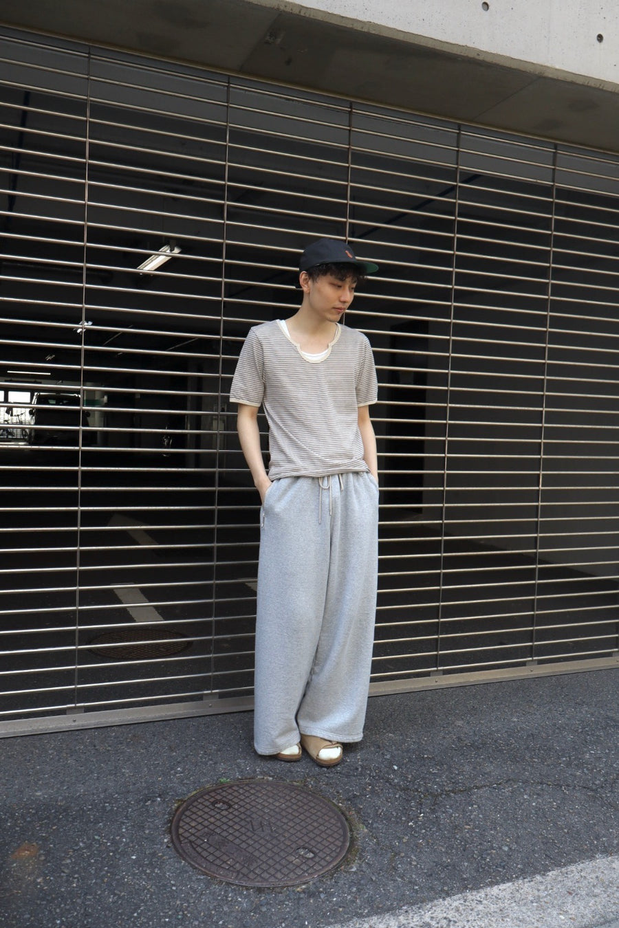 SUGARHILL(シュガーヒル)のSTRIPE TIGHT TEE ECRU MINTの通販｜PALETTE