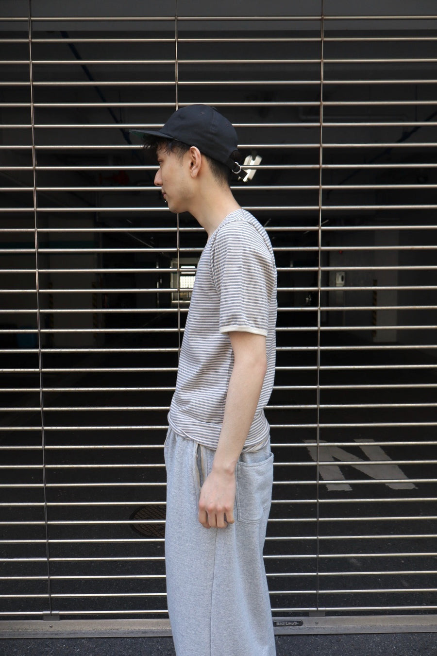 SUGARHILL(シュガーヒル)のSTRIPE TIGHT TEE ECRU MINTの通販｜PALETTE