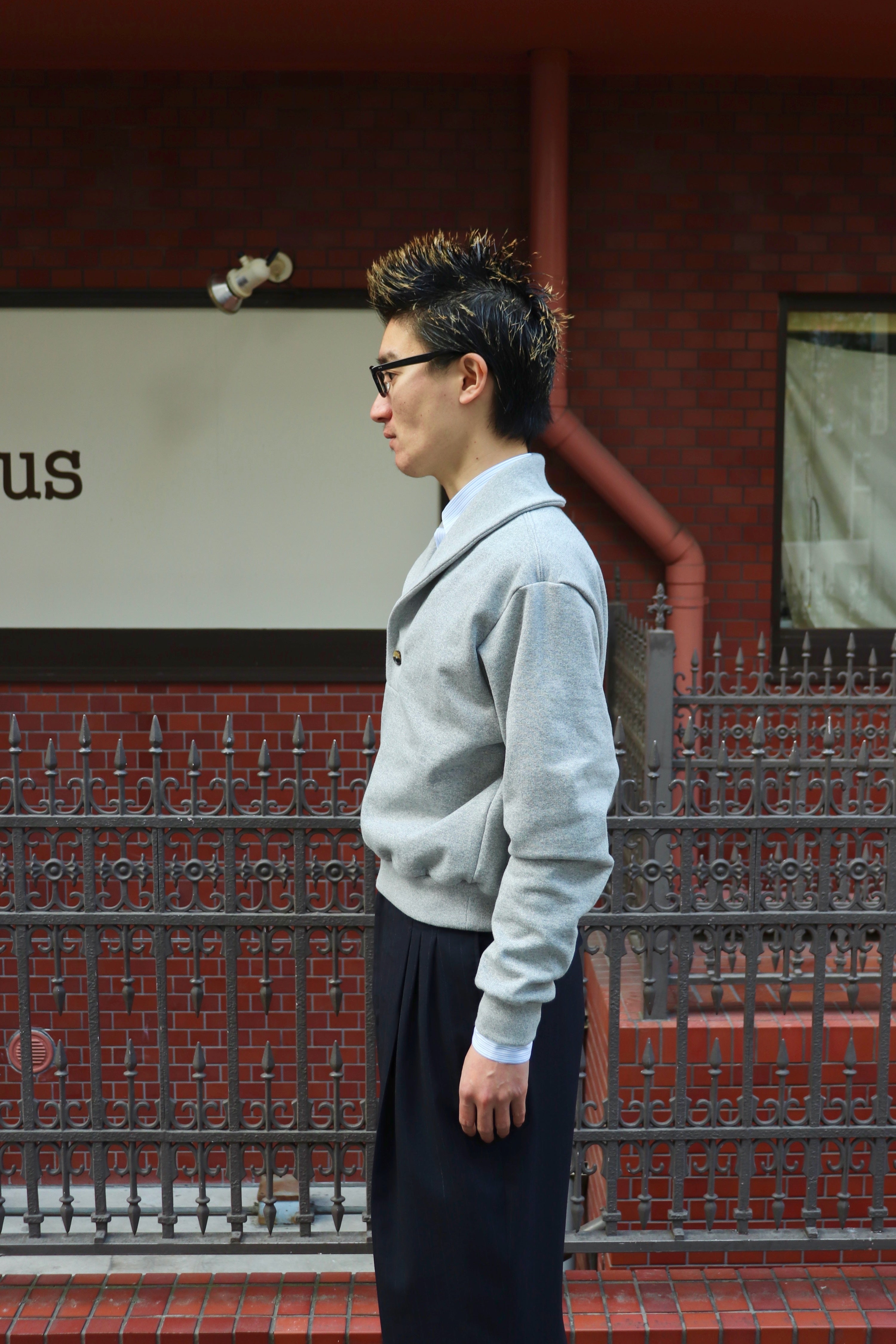 SOSHIOTSUKI 25ss スウェット　グレー　サイズ44 SOSHIOTSUKI 25エスエス スウェット グレー サイズ44