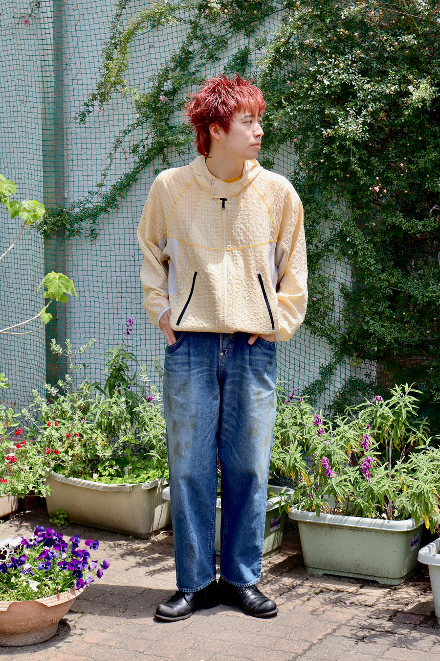 Laid.B  Diver Seam Parka(BEIGE)