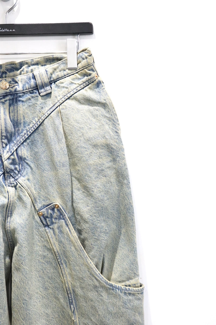 NAMESAKE  BILLIE BIBS DENIM PANTS(POST INDIGO)