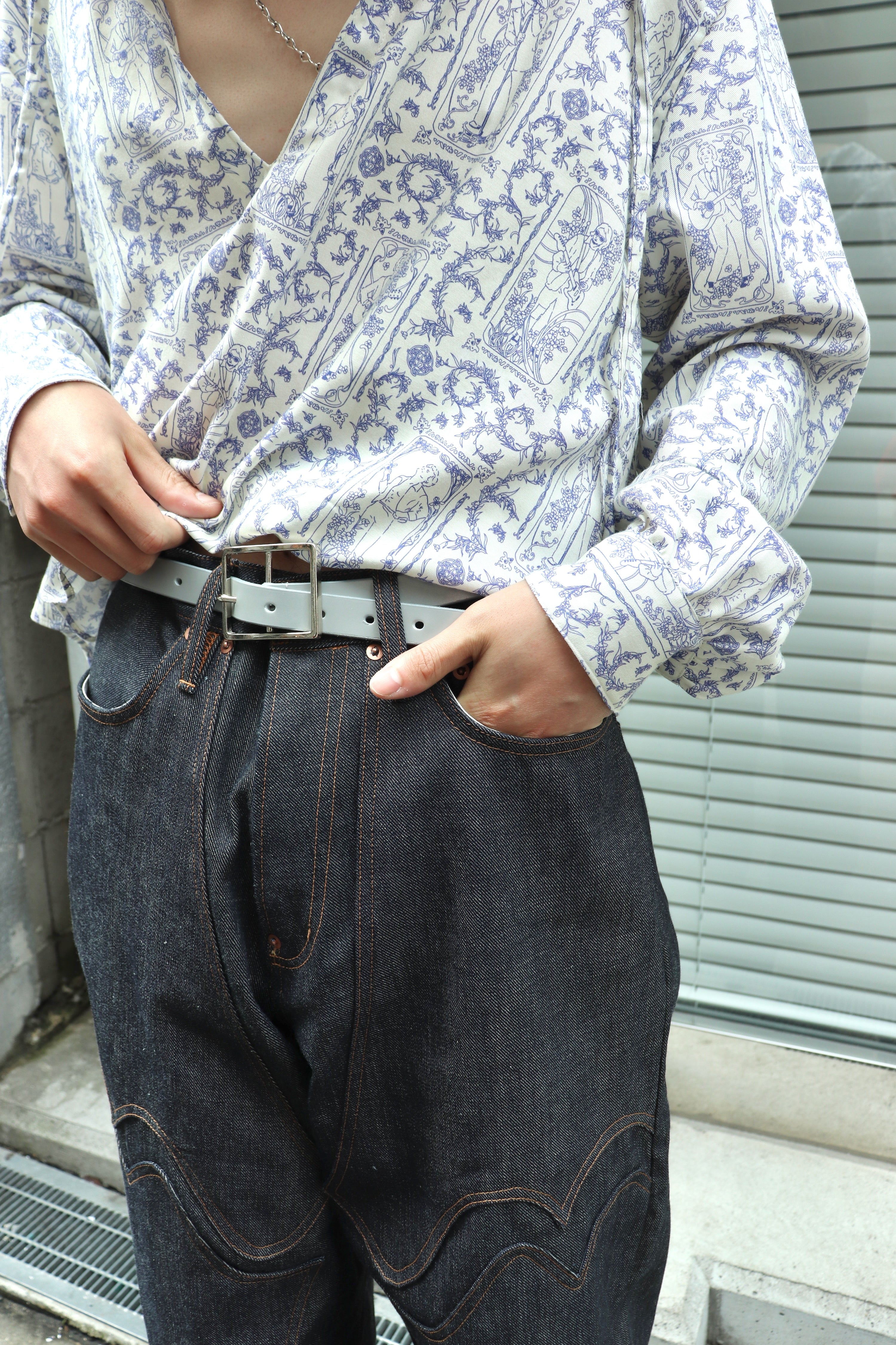 SUGARHILL(シュガーヒル)のMODERN WESTERN DENIM WIDE TROUSERS RIGID