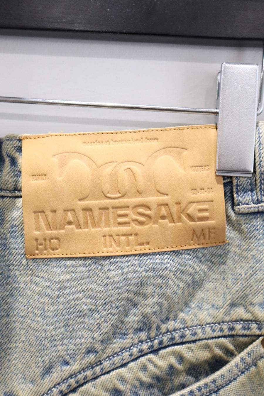 NAMESAKE  BILLIE BIBS DENIM PANTS(POST INDIGO)