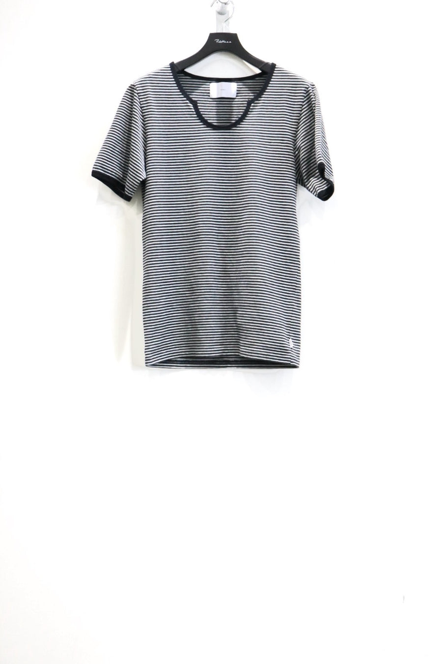 SUGARHILL(シュガーヒル)のSTRIPE TIGHT TEE BLACK MINTの通販