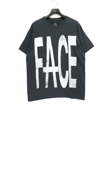 MINUS  Bootleg Tee FACE FACT(5YEARS BLACK)