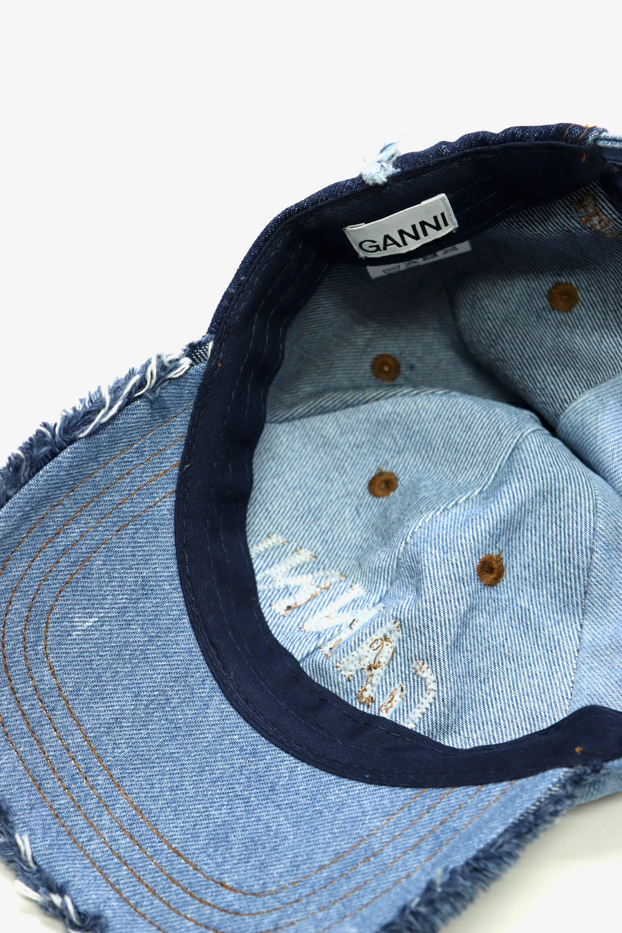 GANNI(ガニー)のDenim Patchwork Capの通販｜PALETTE art aliveの
