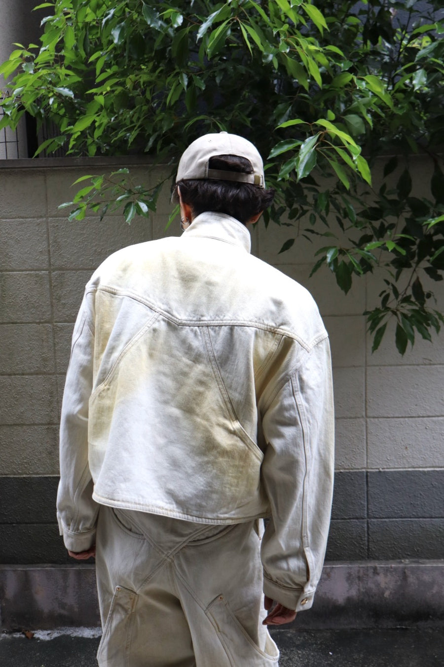 NAMESAKE  FOX DENIM JACKET(WASHED CANVAS)