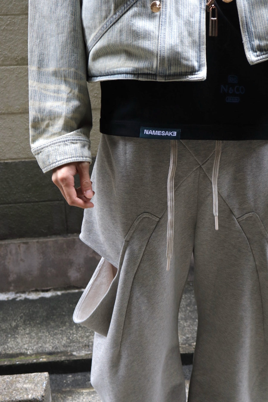NAMESAKE  JALEN DRAPE SWEATPANTS