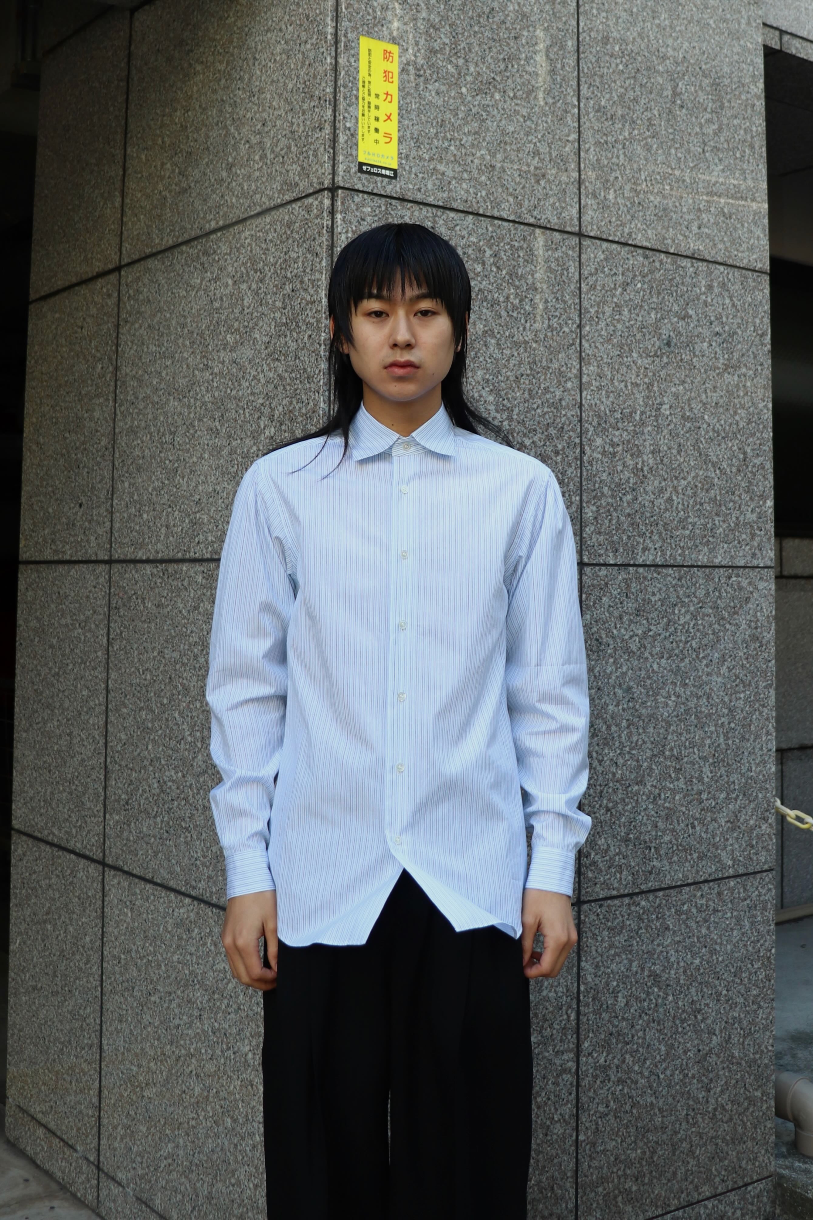 トップス soshiotsuki Manica Camicia Dress Shirt SOSHIOTSUKI - Manica Camicia Dress Shirt | fakejam