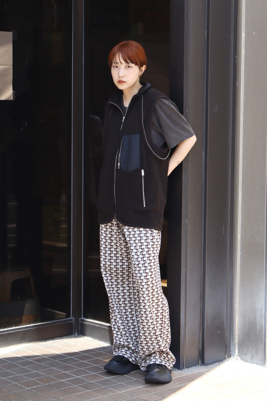 SUGARHILL  BOA ZIP JACKET(DARK BROWN)