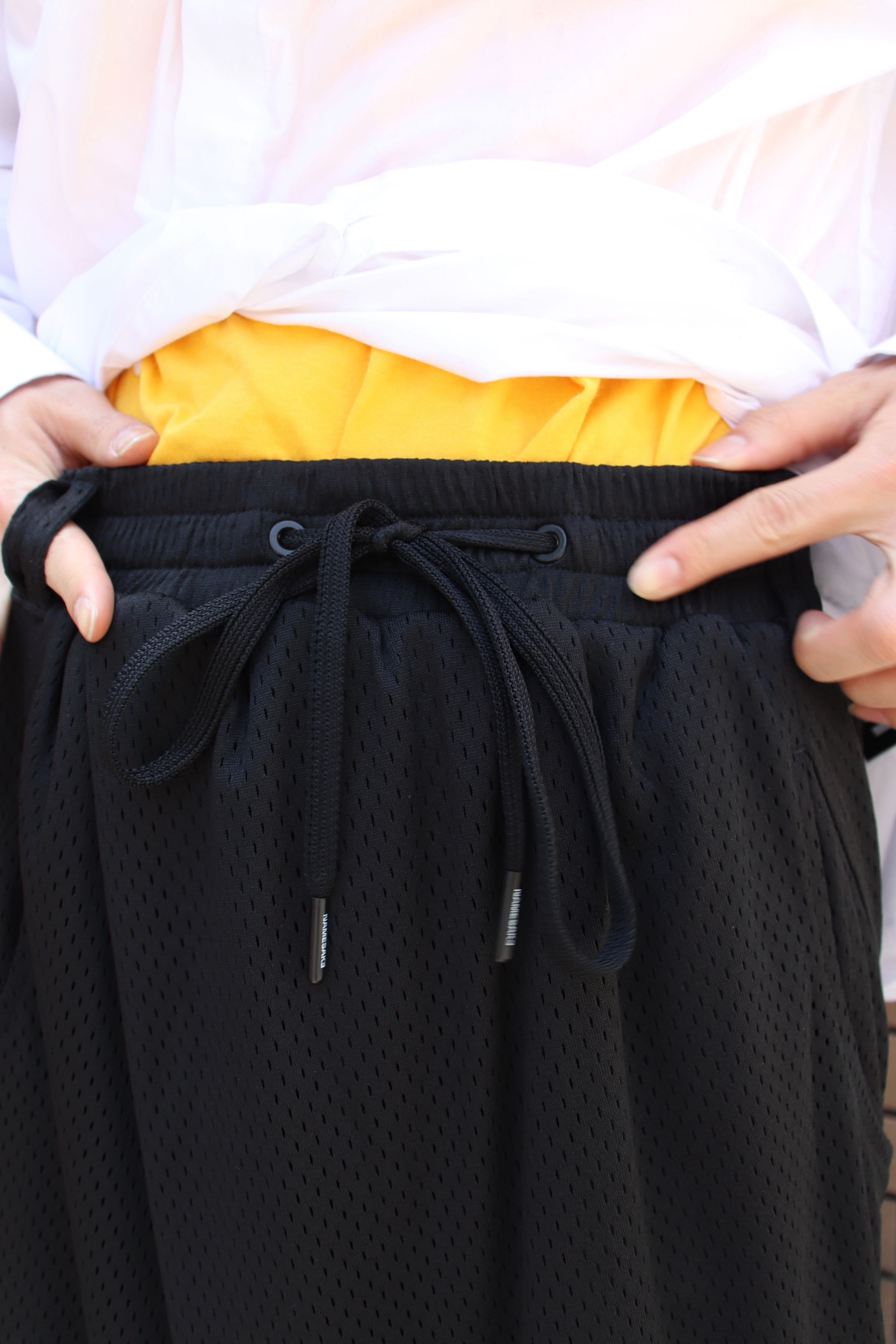 NAMESAKE(ネイムセイク)のLAMAR CARROT WIDE TROUSERS EUPHORIC BLACK
