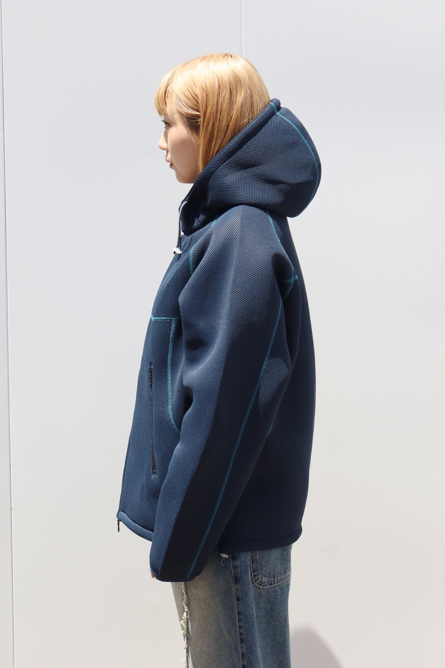 Laid.B(レイドビー)の“OKA” Shell Parka NAVY(パーカー)の通販