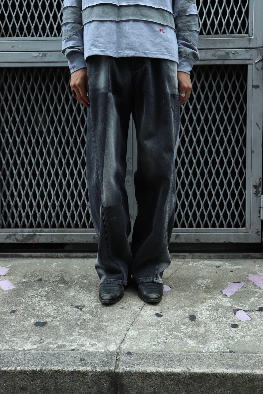 ECKHAUS LATTA  BEND JEAN(SUNFADE)