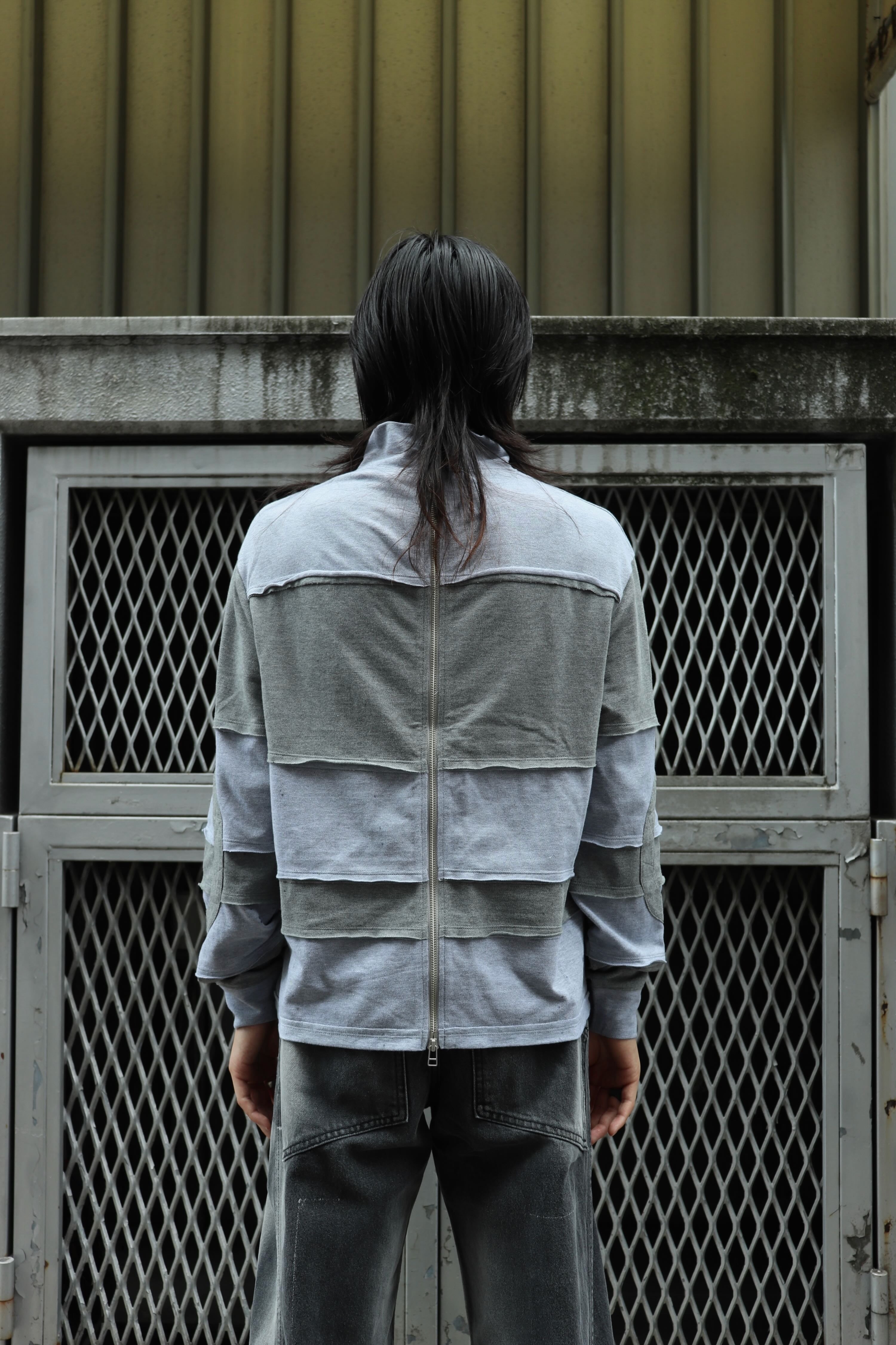 【mh】eckhaus latta 染めパーカー ECKHAUS LATTA(エコーズラッタ)のSTRIATED JUMPERの通販