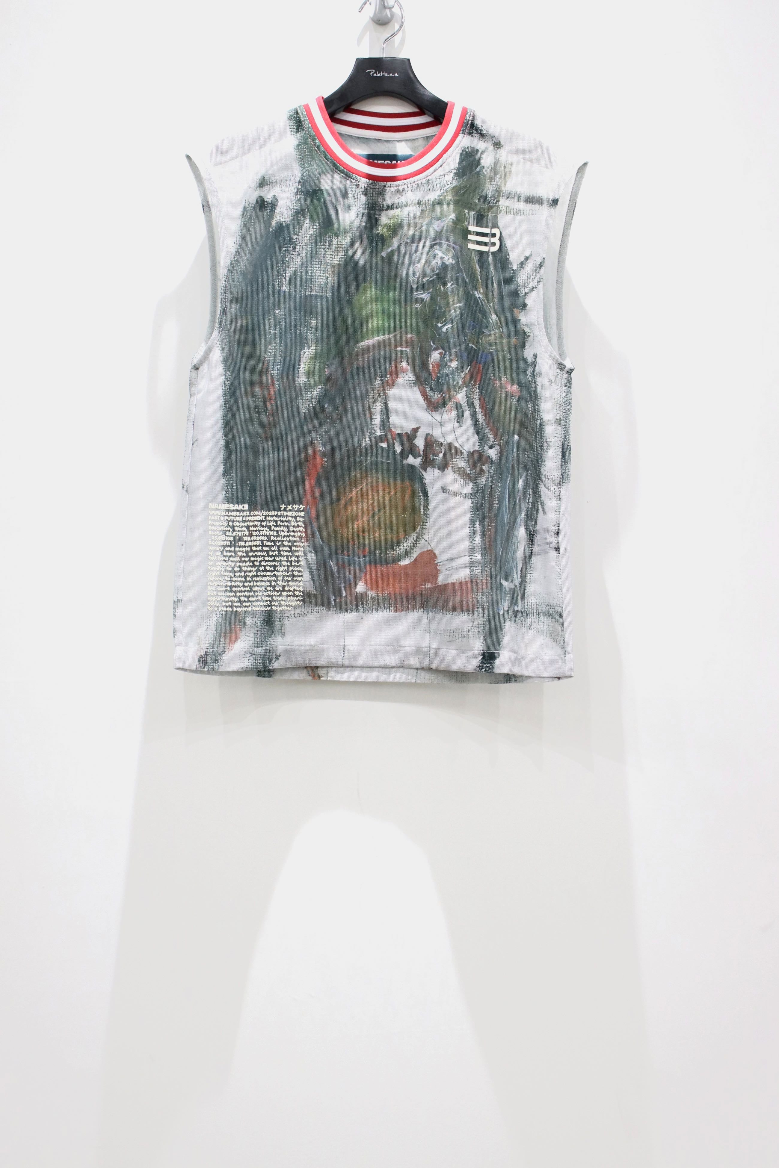 NAMESAKE(ネイムセイク)のCHAUNCEY GRID MESH TANK MULTICOLOR IVERSON