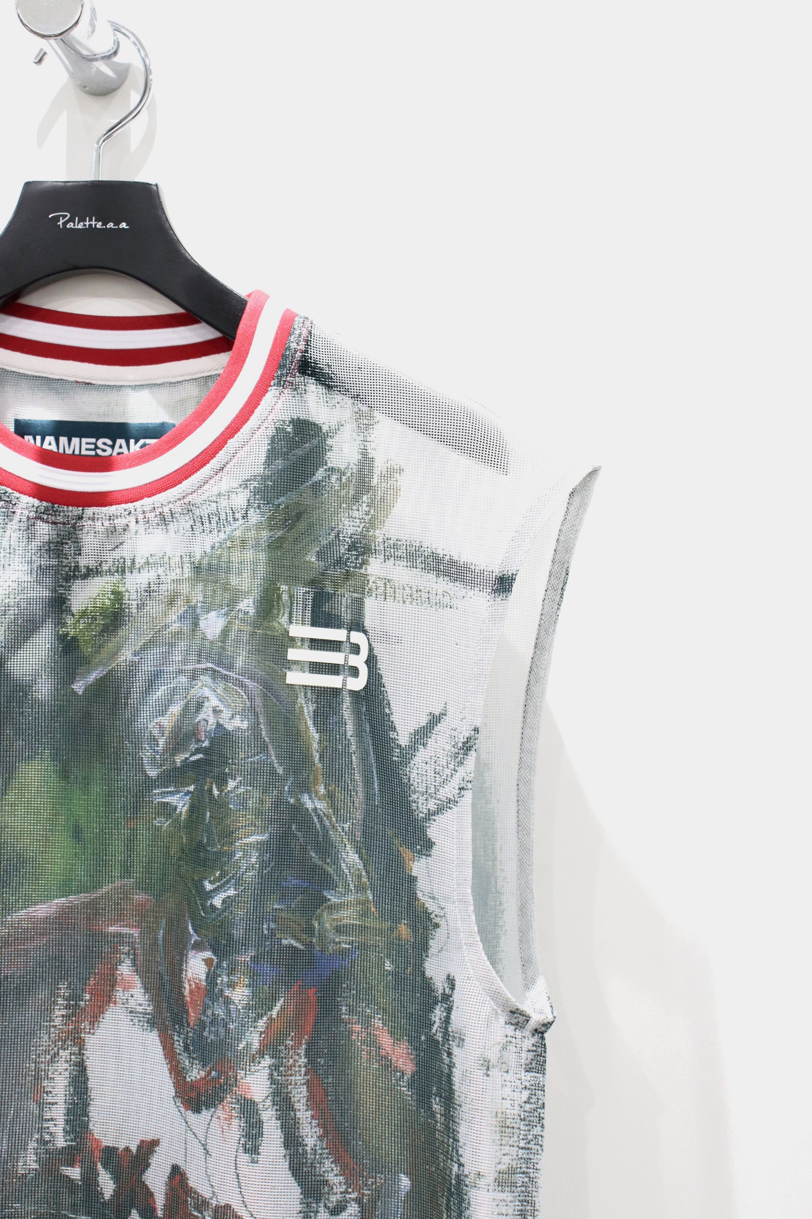 NAMESAKE(ネイムセイク)のCHAUNCEY GRID MESH TANK MULTICOLOR IVERSON