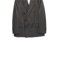 LITTLEBIG(リトルビッグ)のStripe 6B Double Jacket BROWNの通販