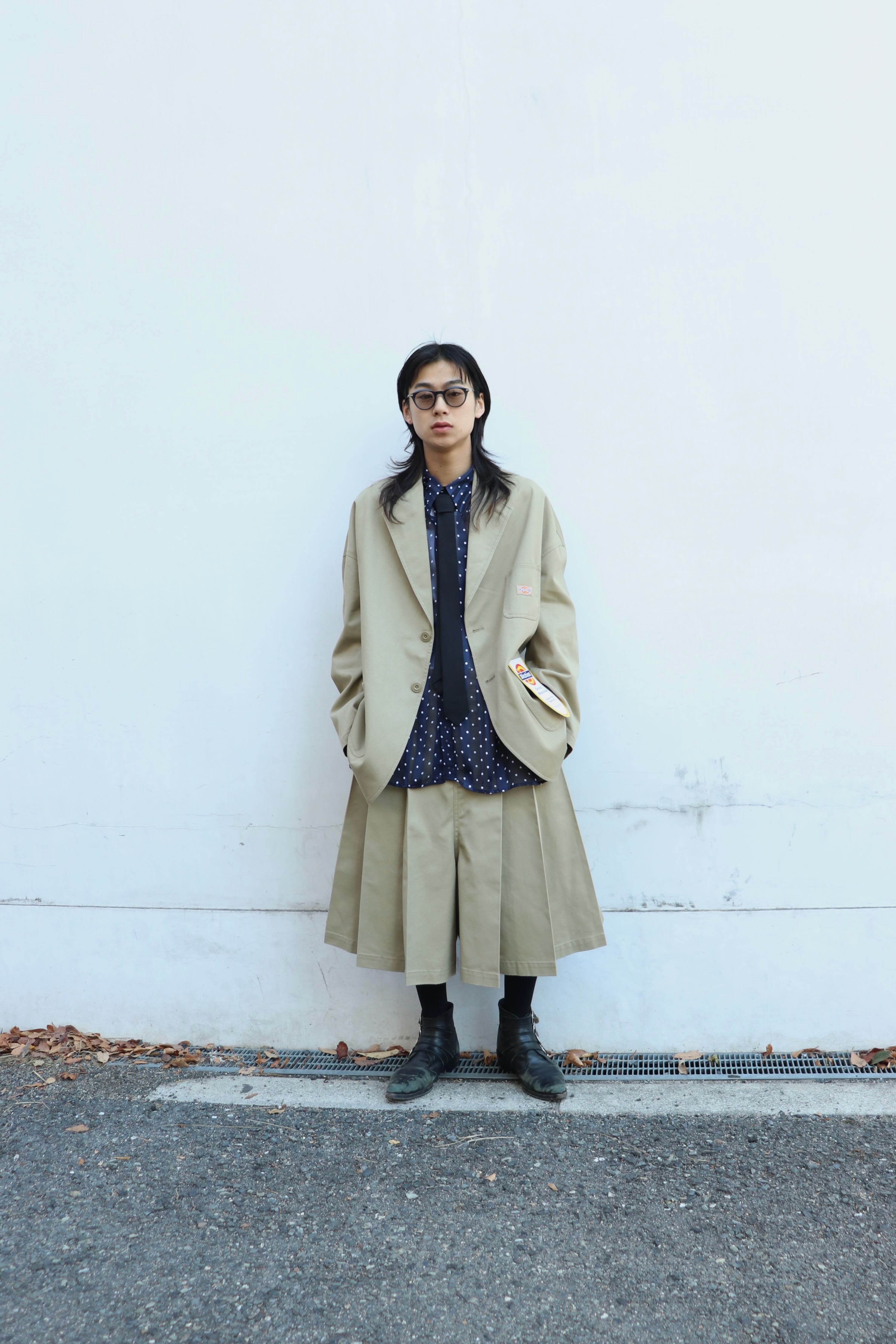 SHINYAKOZUKA(シンヤコヅカ)のHIS JK WITH DICKIES KHAKI(ジャケット