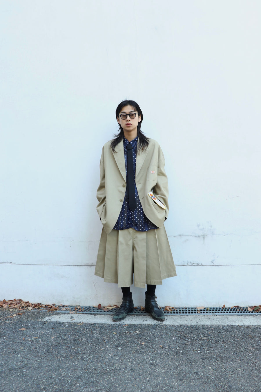SHINYAKOZUKA(シンヤコヅカ)のHIS JK WITH DICKIES KHAKI(ジャケット