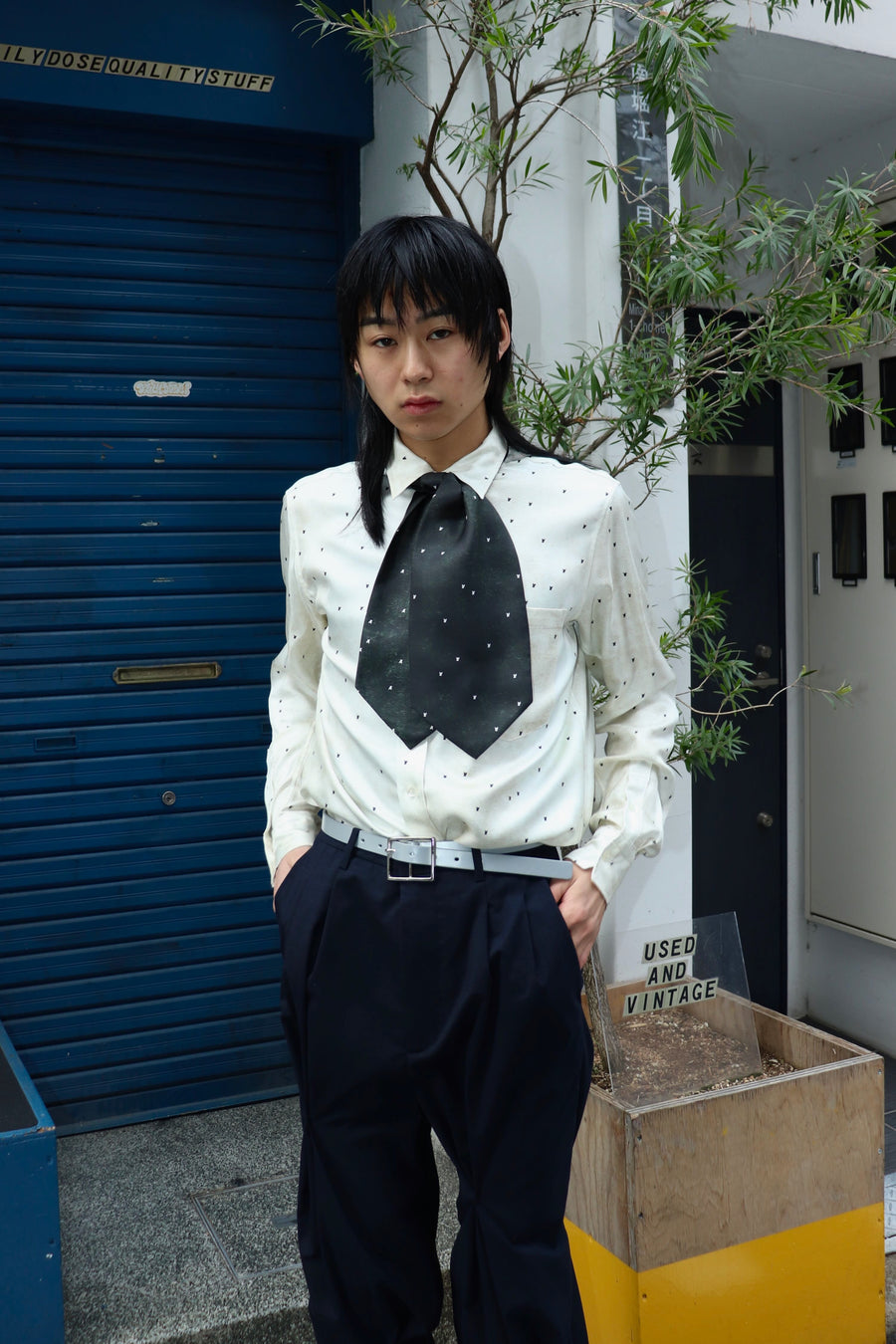 MASU  ASCOT TIE(BLACK)