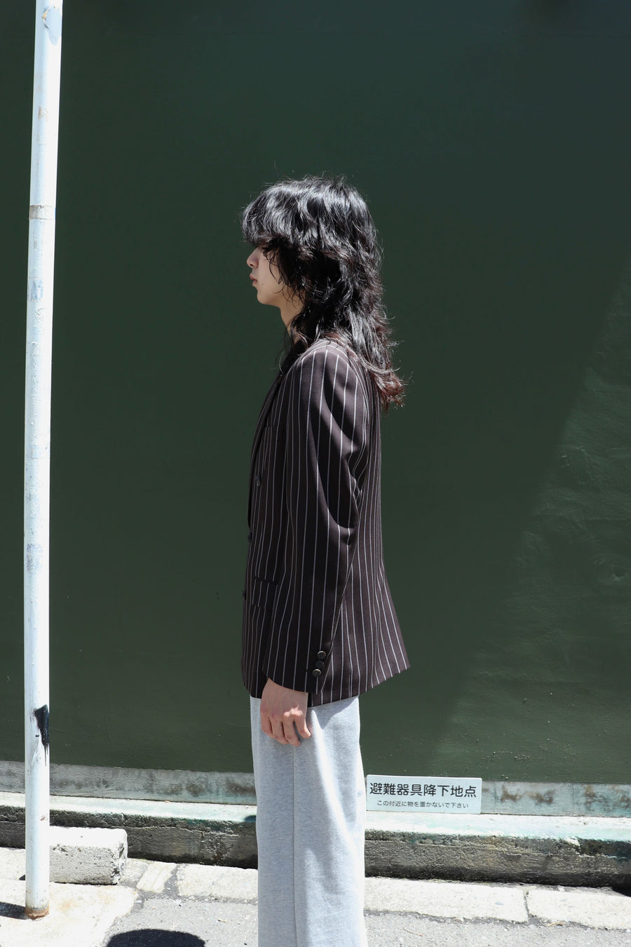 LITTLEBIG Stripe 6B Double Jacket セットアップ LITTLEBIG(リトル 