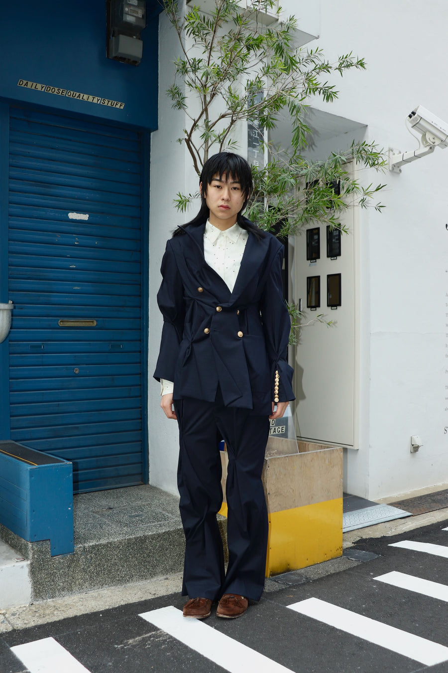 MASU  WARP BLAZER(NAVY)