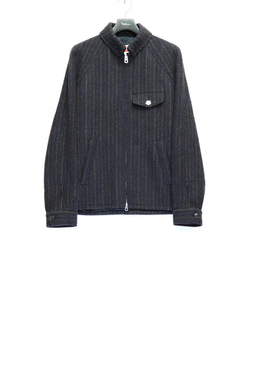 KENZO  STRIPED WOOL BLOUSON