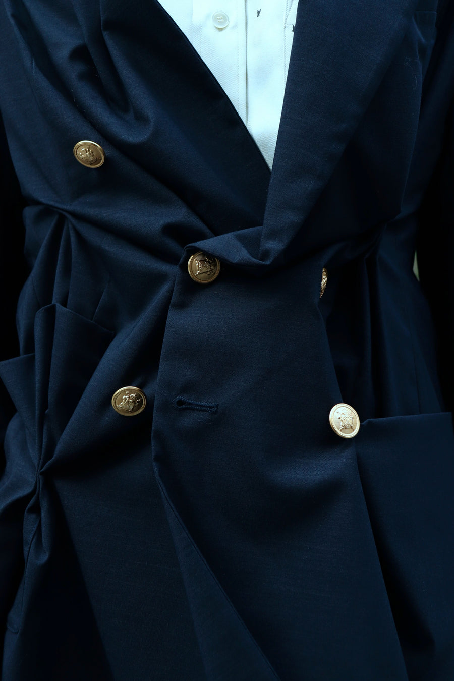 MASU  WARP BLAZER(NAVY)