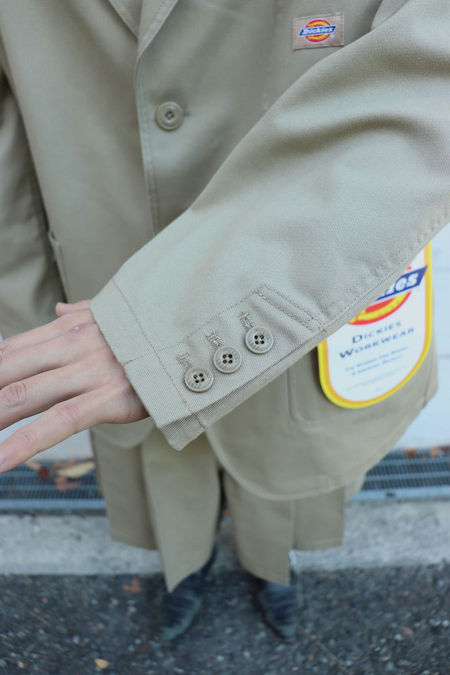SHINYAKOZUKA(シンヤコヅカ)のHIS JK WITH DICKIES KHAKI(ジャケット