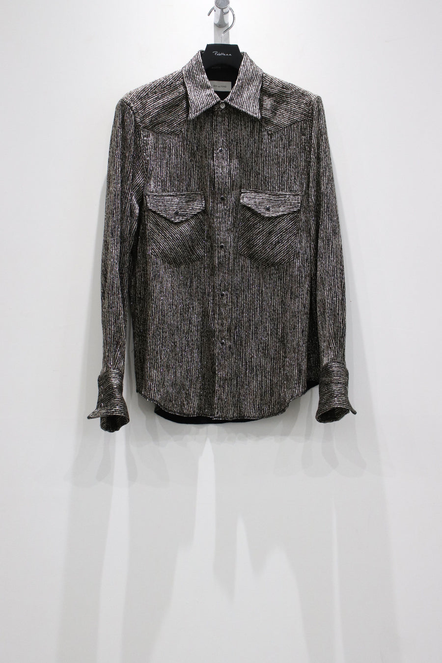 BED J.W. FORD(ベッドフォード)のGlitter Western Shirts SILVERの通販