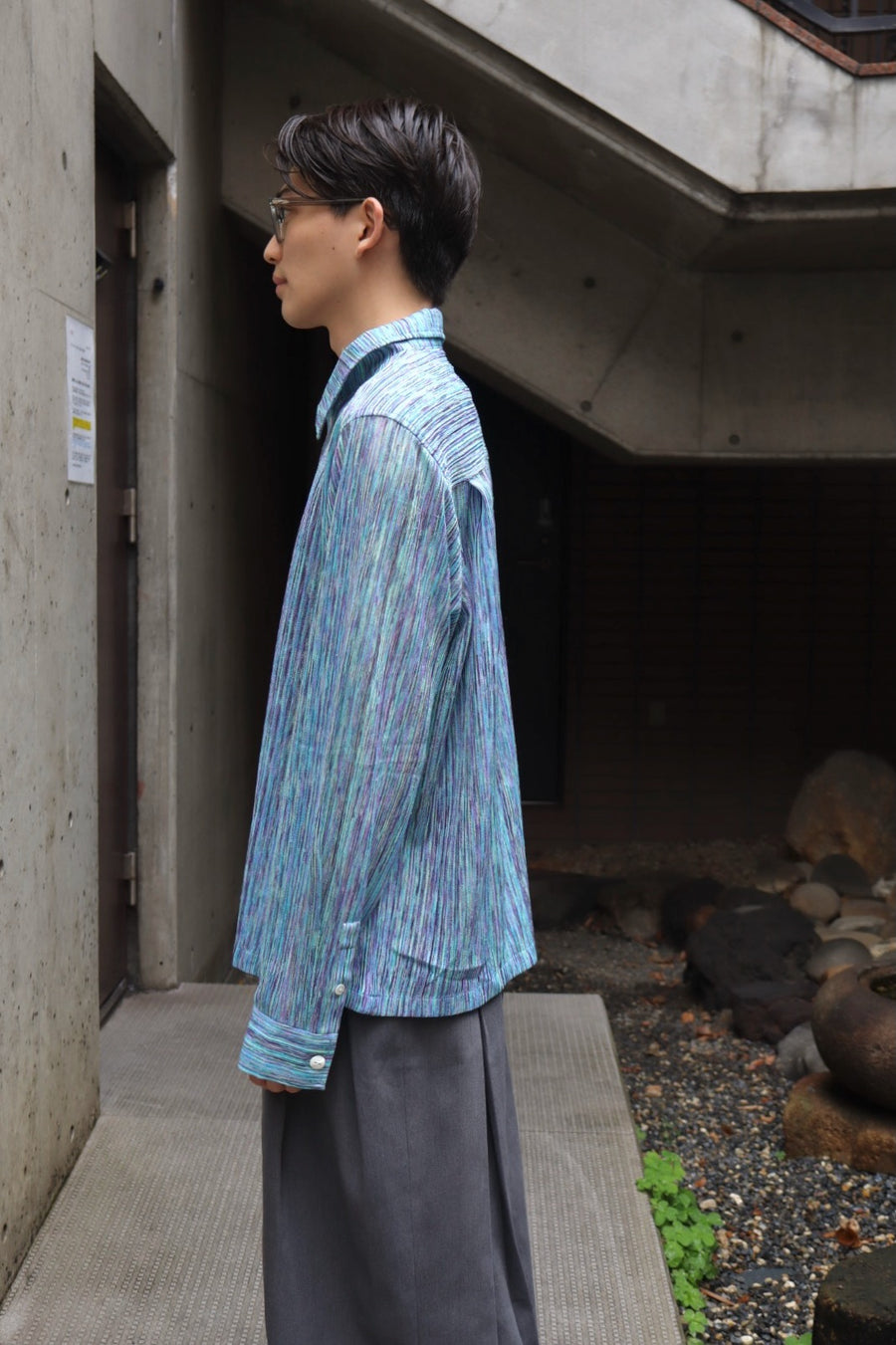 NAMESAKE  RANDOLPH WEAVE SHIRT