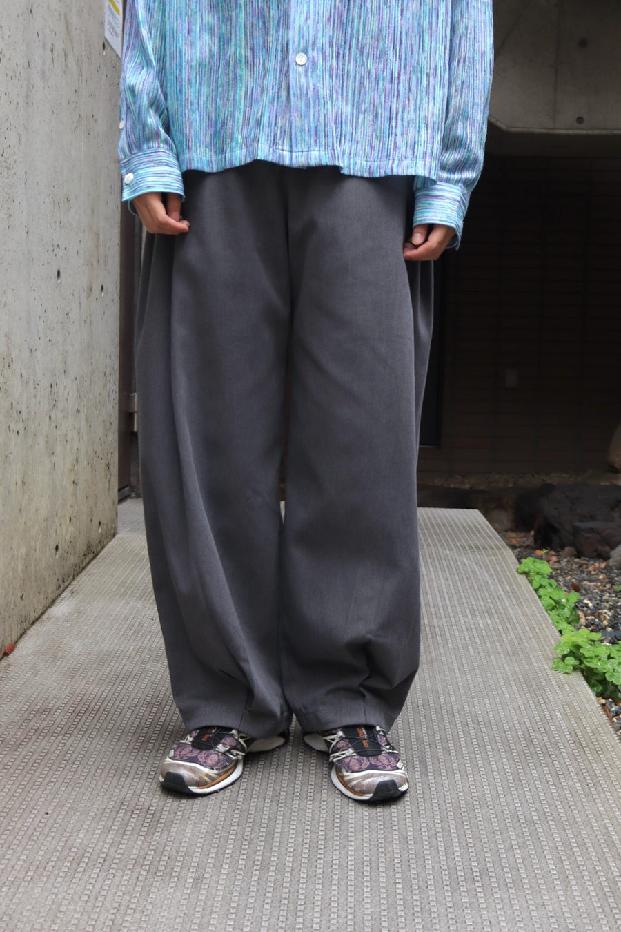 NAMESAKE  KEVIN PLEATED TROUSERS