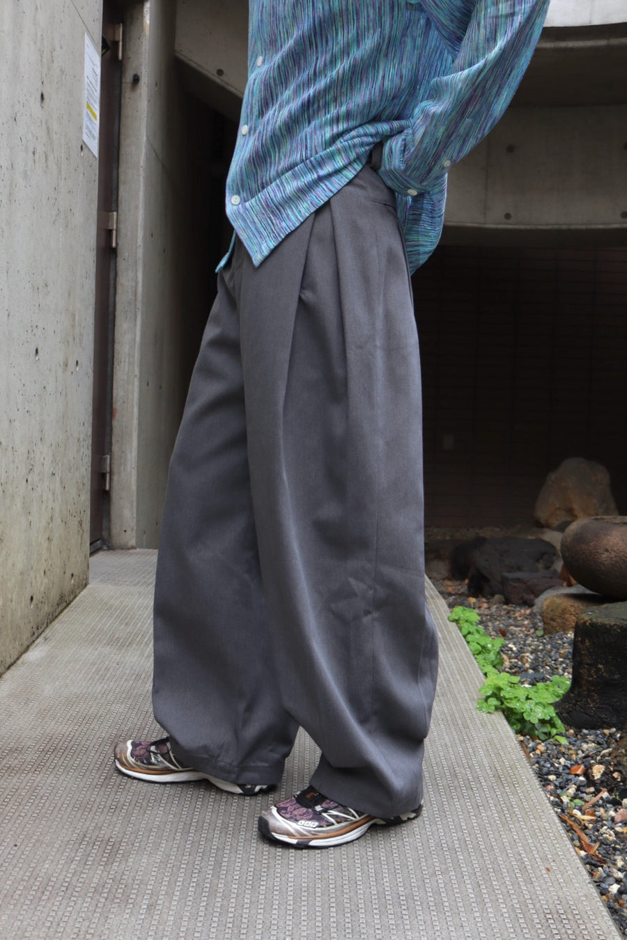 NAMESAKE  KEVIN PLEATED TROUSERS