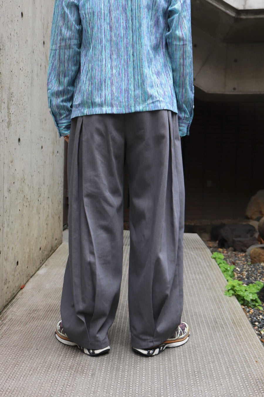 NAMESAKE  KEVIN PLEATED TROUSERS