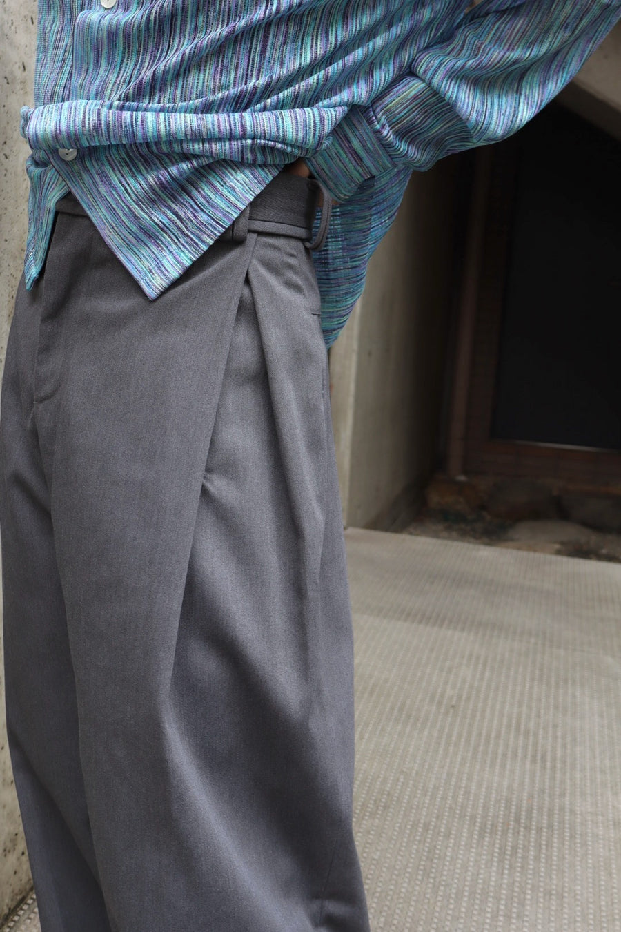 NAMESAKE  KEVIN PLEATED TROUSERS