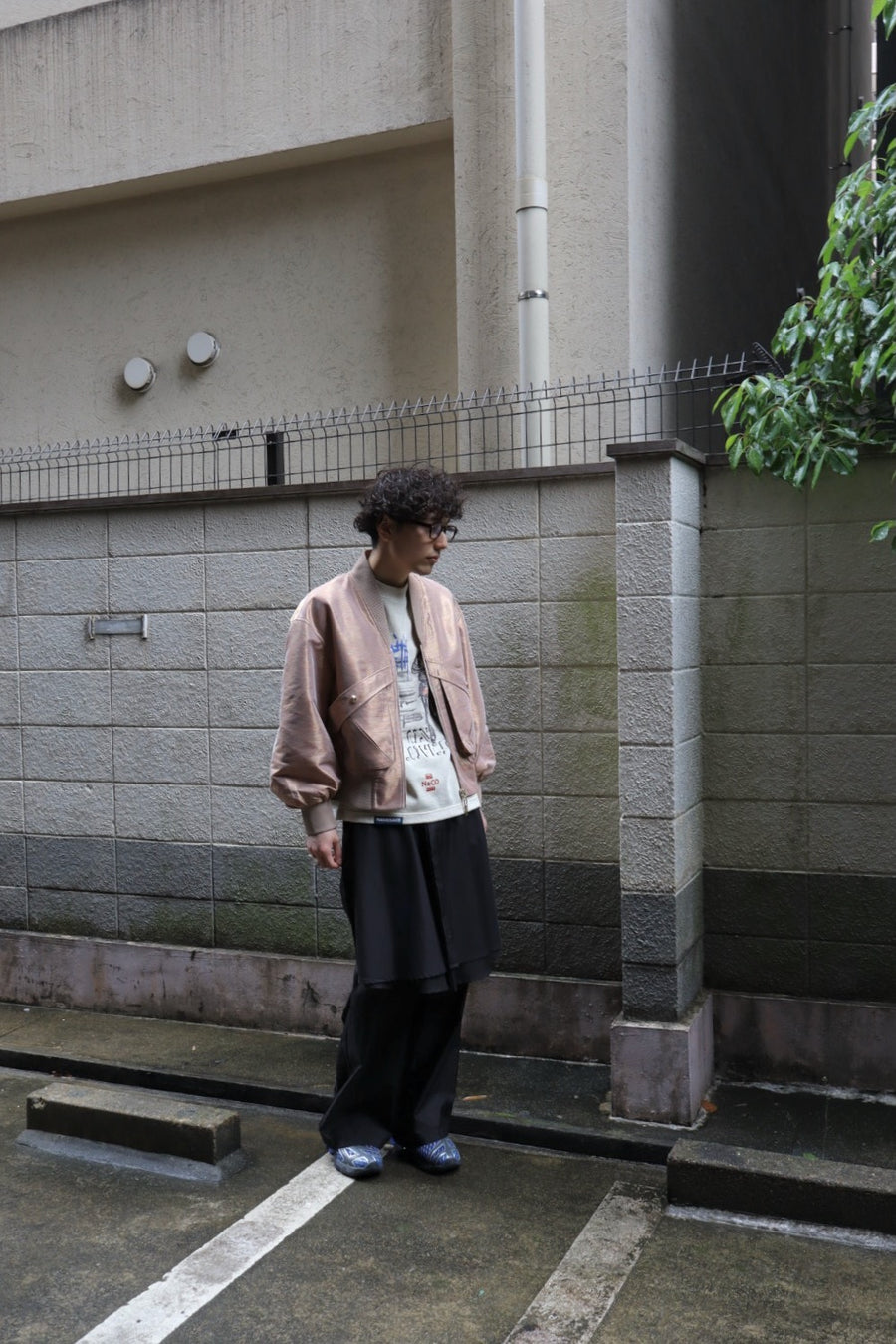 NAMESAKE  DANNY REVERSIBLE BOMBER JACKET