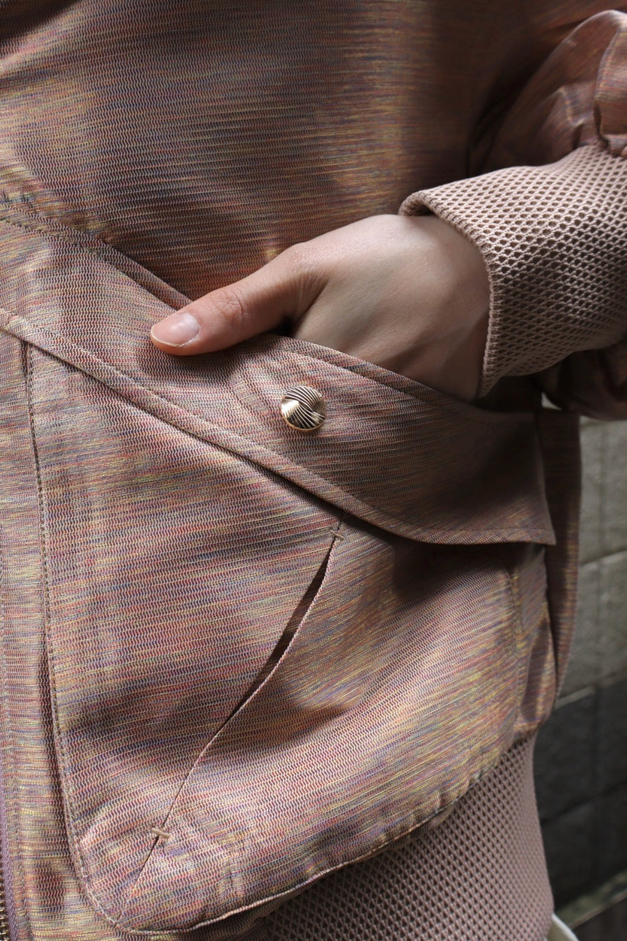 NAMESAKE  DANNY REVERSIBLE BOMBER JACKET