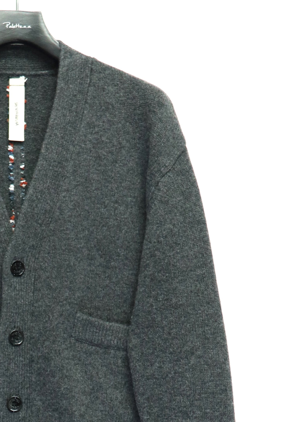 SHINYAKOZUKA  MASCOT HANDS CARDI(CHARCOAL)