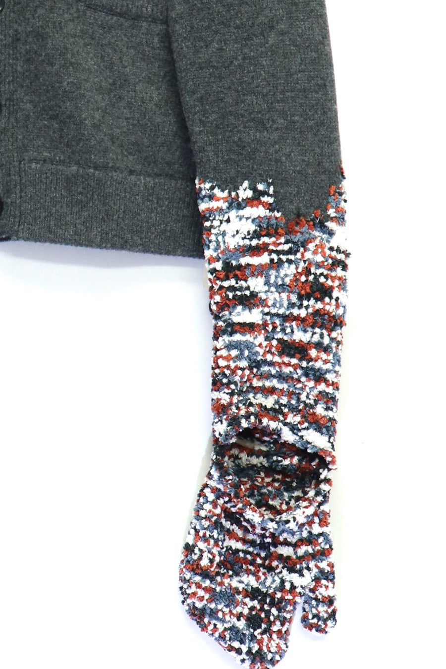 SHINYAKOZUKA  MASCOT HANDS CARDI(CHARCOAL)