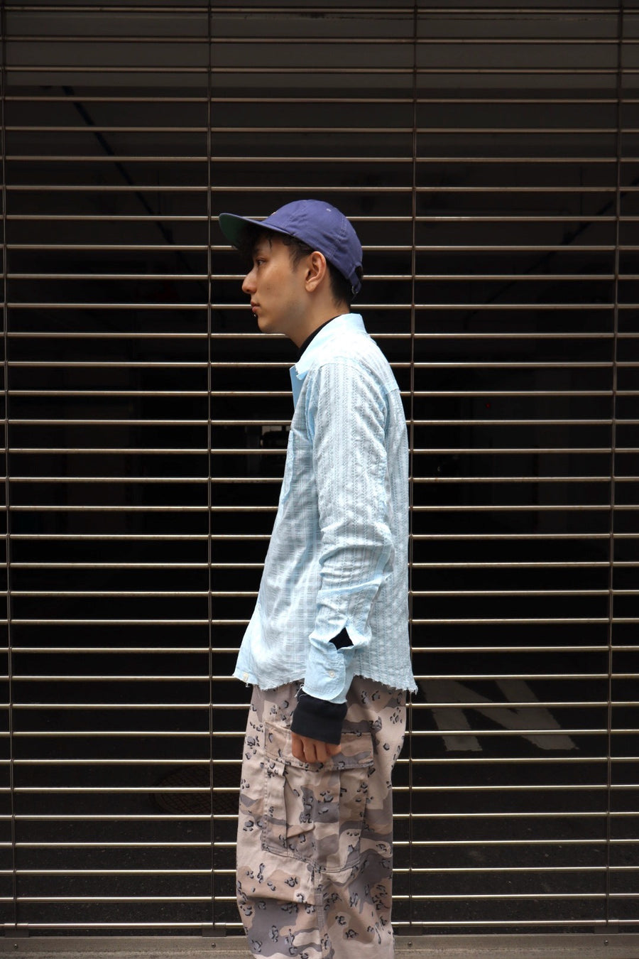 FAF(エフエーエフ)のPatch Work Shirts BLUEの通販｜PALETTE art alive