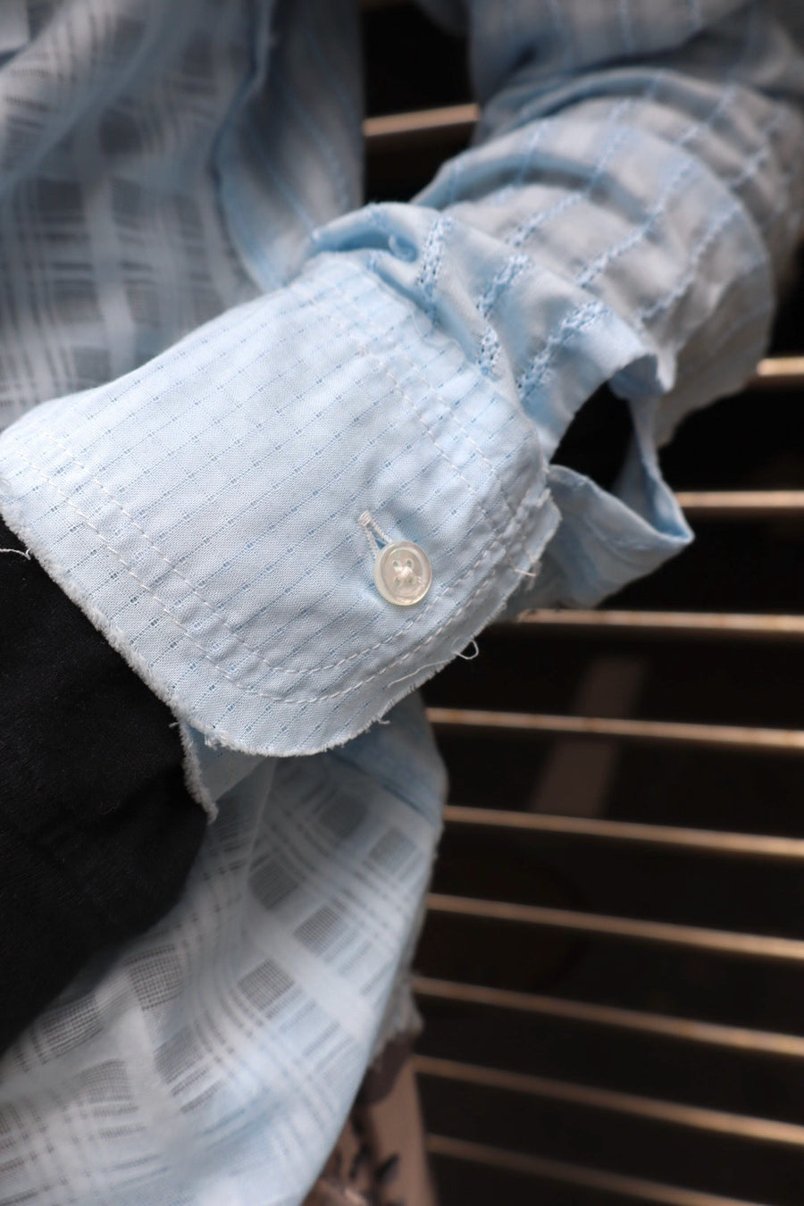 FAF(エフエーエフ)のPatch Work Shirts BLUEの通販｜PALETTE art alive