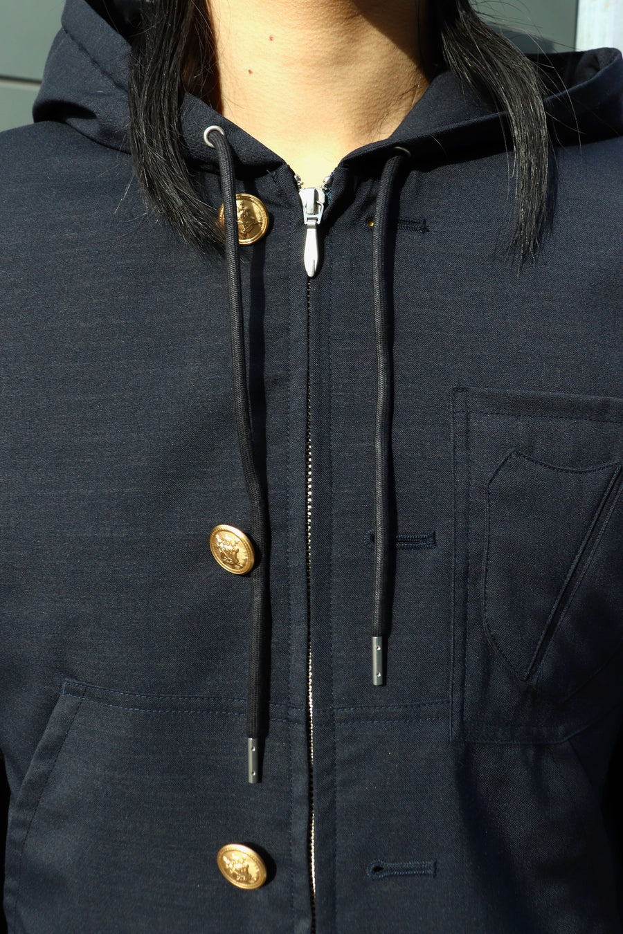 MASU  ZIP-UP BLAZER